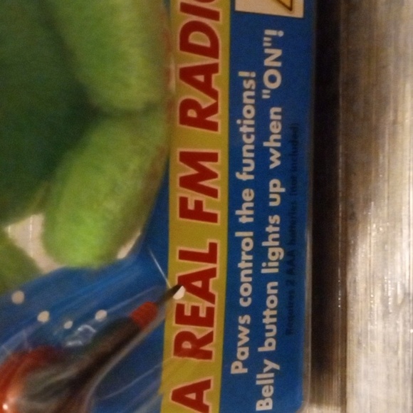 RARE 2004 Vintage PLUSH FROG FM RADIO, HEADPHONES & CLIP T.D.E. RADIO PET - Picture 7 of 11